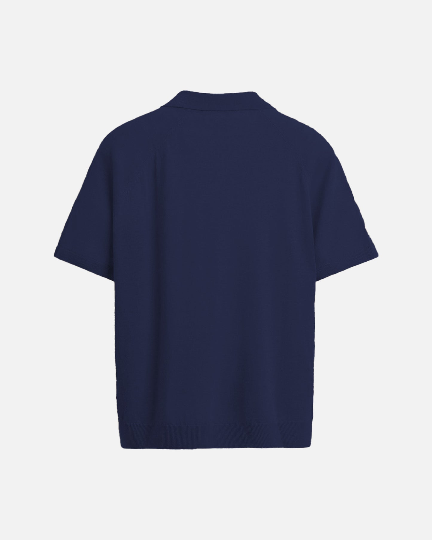 Midnight Cherry Knitted Polo
