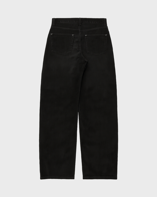 Black Pinned Corduroy Pants