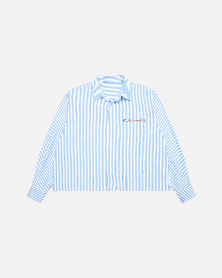 Sierra Oversized Stripe Button Down Shirt